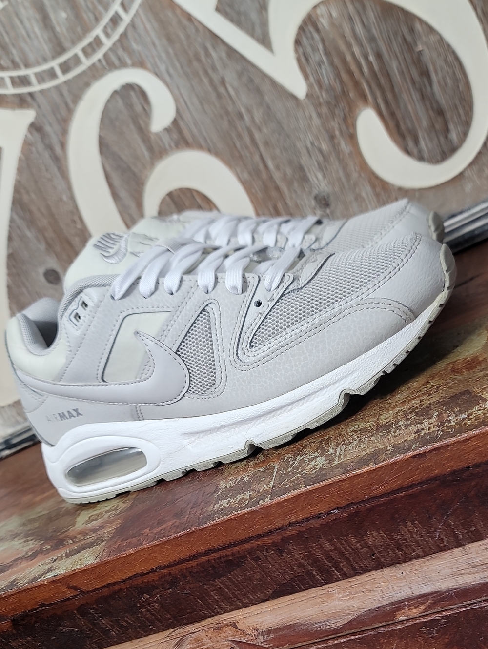 Nike Wmns Air Max Command "Light Bone/White" Wmns 9.5 Good Condition - Picture 12 of 12